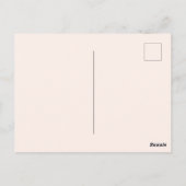 ハウスプラントウォーターカラーガーデニング引用文 ポストカード (裏面)