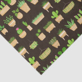 ハウスプラントサボスオンダークブラウンティッシュペーパー 薄葉紙 (詳細)