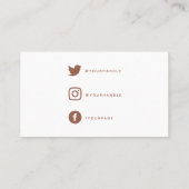 ハウスプラントショップロイヤリティカード。 ロイヤリティカード (裏面)