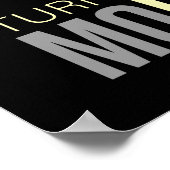 ハウスプラントラバーウィメンガーデニングフローリスト ポスター (角)