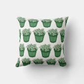 ハウスプラント手引きプラント クッション (裏面)