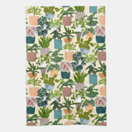 ハウスプラント キッチンタオル