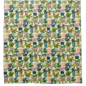 ハウスプラント シャワーカーテン (正面)