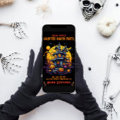 ハウスヘ幽霊のよく出るブンハローウィンパーティ 招待状