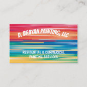 ハウスペイカラフルン絵を描 名刺 (正面)