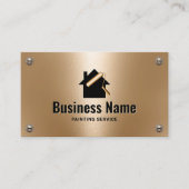 ハウスペイモダンント金ゴールド絵画ズサービス 名刺 (正面)