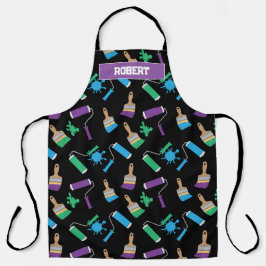 ハウスペインタアンドデコレータおもしろいー エプロン