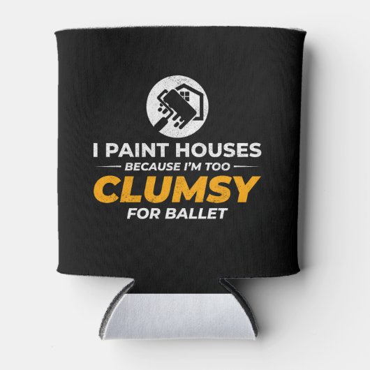 ハウスペインタウォール絵画ズインテリアデコレータ 缶クーラー (正面)