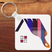 ハウスペインタキーチェーン キーホルダー (正面)