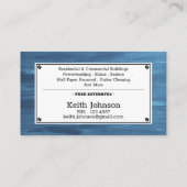 ハウスペインタデコレータプロフェッショナル契約者 名刺 (裏面)