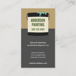 ハウスペインタビジネスカード 名刺