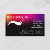 ハウスペインタークール名刺 名刺 (正面)