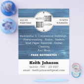 ハウスペインターデコレーター契約者プロフェッショナル チラシ (シングル)