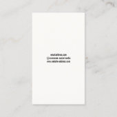 ハウスペインターブラシ名刺 名刺 (裏面)