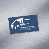 ハウスペインタープロフェッショナルブルー マグネット名刺 (インサイチュ)