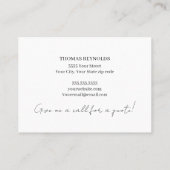 ハウスペインタープロフェッショナル名刺 名刺 (裏面)