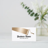 ハウスペインタープロフェッショナル金ゴールド絵画ズサービス 名刺 (スタンド正面)