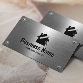 ハウスペインターモダンメタル絵画ズ・サービス 名刺