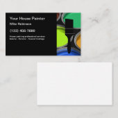 ハウスペインター名刺シンプルテンプレート 名刺 (正面/裏面)