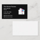 ハウスペインター絵画ハウスロゴデザイン 名刺 (正面/裏面)