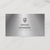 ハウスペインター金属製名刺 名刺 (正面)