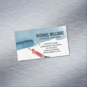 ハウスペインター |壁絵を描にローラー マグネット名刺 (インサイチュ)