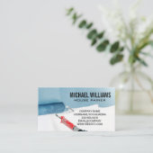 ハウスペインター |壁絵を描にローラー 名刺 (スタンド正面)