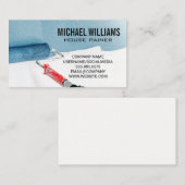 ハウスペインター |壁絵を描にローラー 名刺 (正面/裏面)