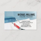 ハウスペインター |壁絵を描にローラー 名刺 (正面)