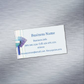 ハウスペイ絵画ターの壁張りビジネスカー マグネット名刺 (インサイチュ)