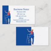 ハウスペイ絵画ターの壁張りビジネスカー 名刺 (正面/裏面)