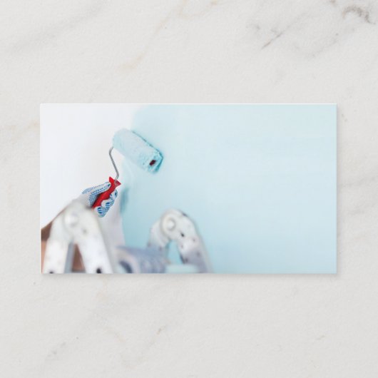 ハウスペイ絵画ターカスタムズの名刺 名刺 (裏面)