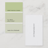 ハウスペイ絵画トズビジネスカード 名刺 (正面/裏面)