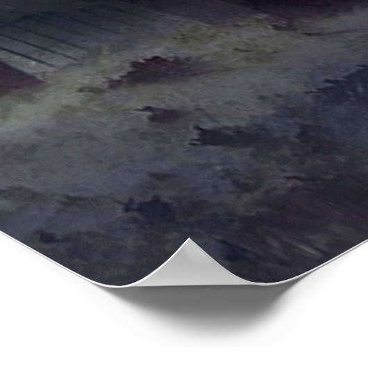 ハウスホラー幽霊のよく出るポスターゴーストマンション ポスター (角)