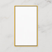 ハウスホームクリーナークリーニングサービスモダンシンプル 名刺 (裏面)