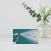 ハウスホームクリーニングクリーナーズウィンドウズハウスキーピング 名刺 (スタンド正面)