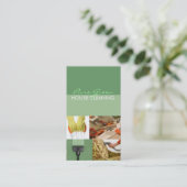 ハウスホームクリーニングハウスキーピングサービス 名刺 (スタンド正面)