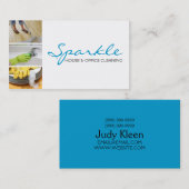 ハウスホームクリーニング、クリーナーズ名刺 名刺 (正面/裏面)