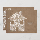 ハウスホームビジネスプロモーションマーケティングカード ポストカード (正面/裏面)