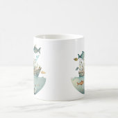 ハウスボお洒落ート コーヒーマグカップ (中央)