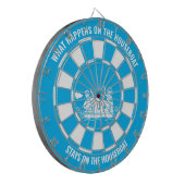 ハウスボートダーツボードで起こることダーツ ダーツボード (正面左)