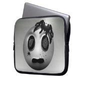 ハウスポアコーディナトゥールポータブルスパイダーモジ ラップトップスリーブ (正面左)