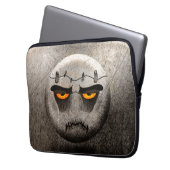 ハウスポアコーディナトゥールポータブルフランケンモジレトロ ラップトップスリーブ (正面左)