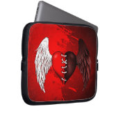 ハウスポアコーディナトゥールポータブルミアンジェミデモン ラップトップスリーブ (正面右)