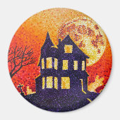 ハウスポイ幽霊のよく出るンティリズムマグネット マグネット (正面)