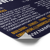 ハウスポートレートウインドウフィッター会社 ポスター (角)