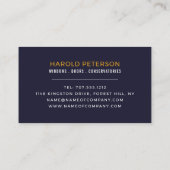 ハウスポートレートウインドウフィッター会社 名刺 (裏面)