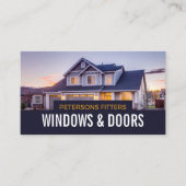 ハウスポートレートウインドウフィッター会社 名刺 (正面)