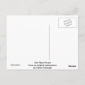 ハウスポートレートオークリスハウス ポストカード (裏面)