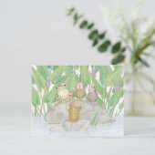 ハウスマウスデザイン®はがき ポストカード (スタンド正面)